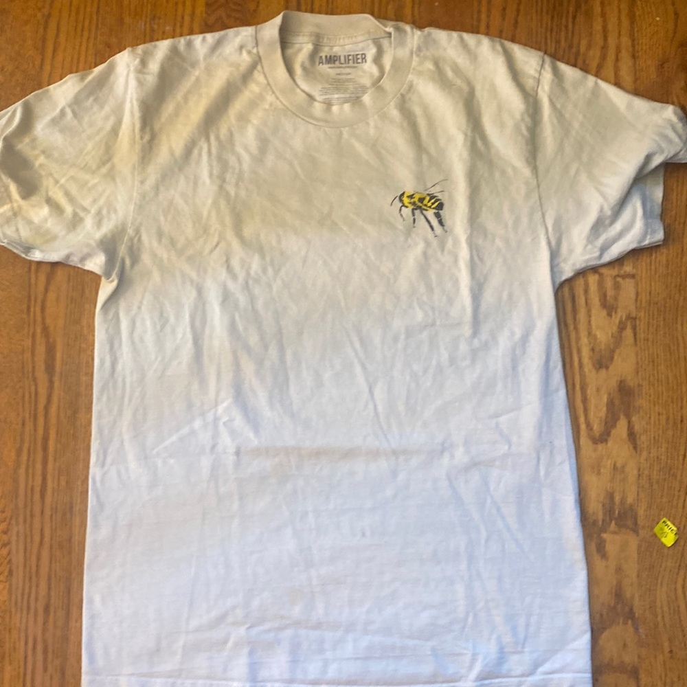 amplifier T shirt, Save the Bees - “Let Equality Bloom” light beigh graphic tee